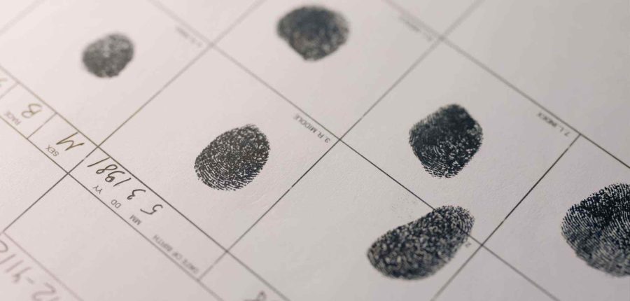 Thumbprint identification - Criminal lawyers Adelaide
